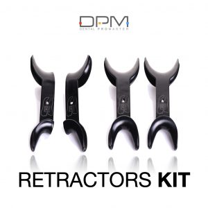 Dental Retractor Kit Metal Black Edition