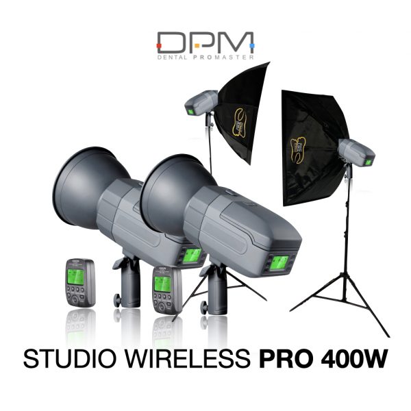 Twin Studio Flash Wireless PRO Kit